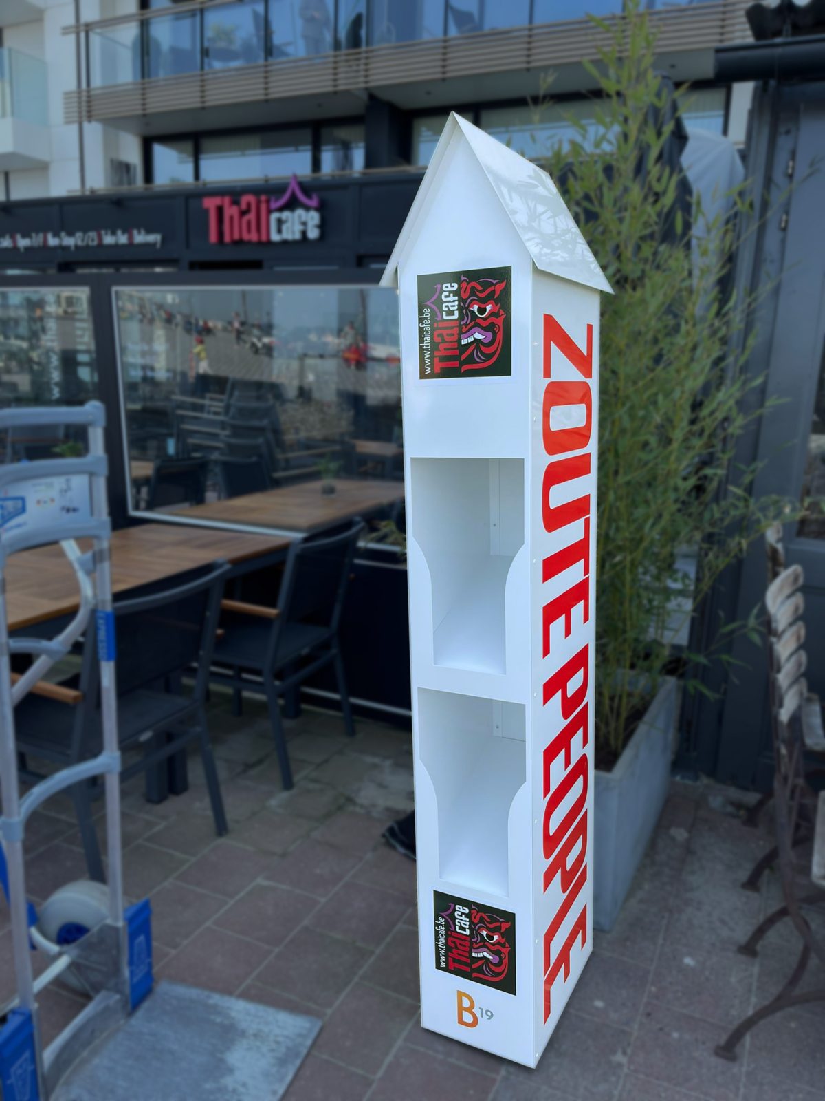 Zoute People-vloerdisplay (B19)