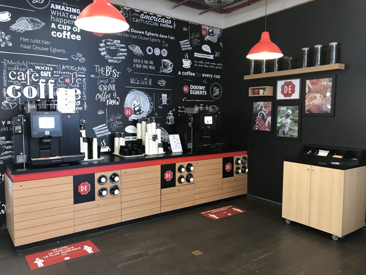 Douwe Egberts Coffee corner