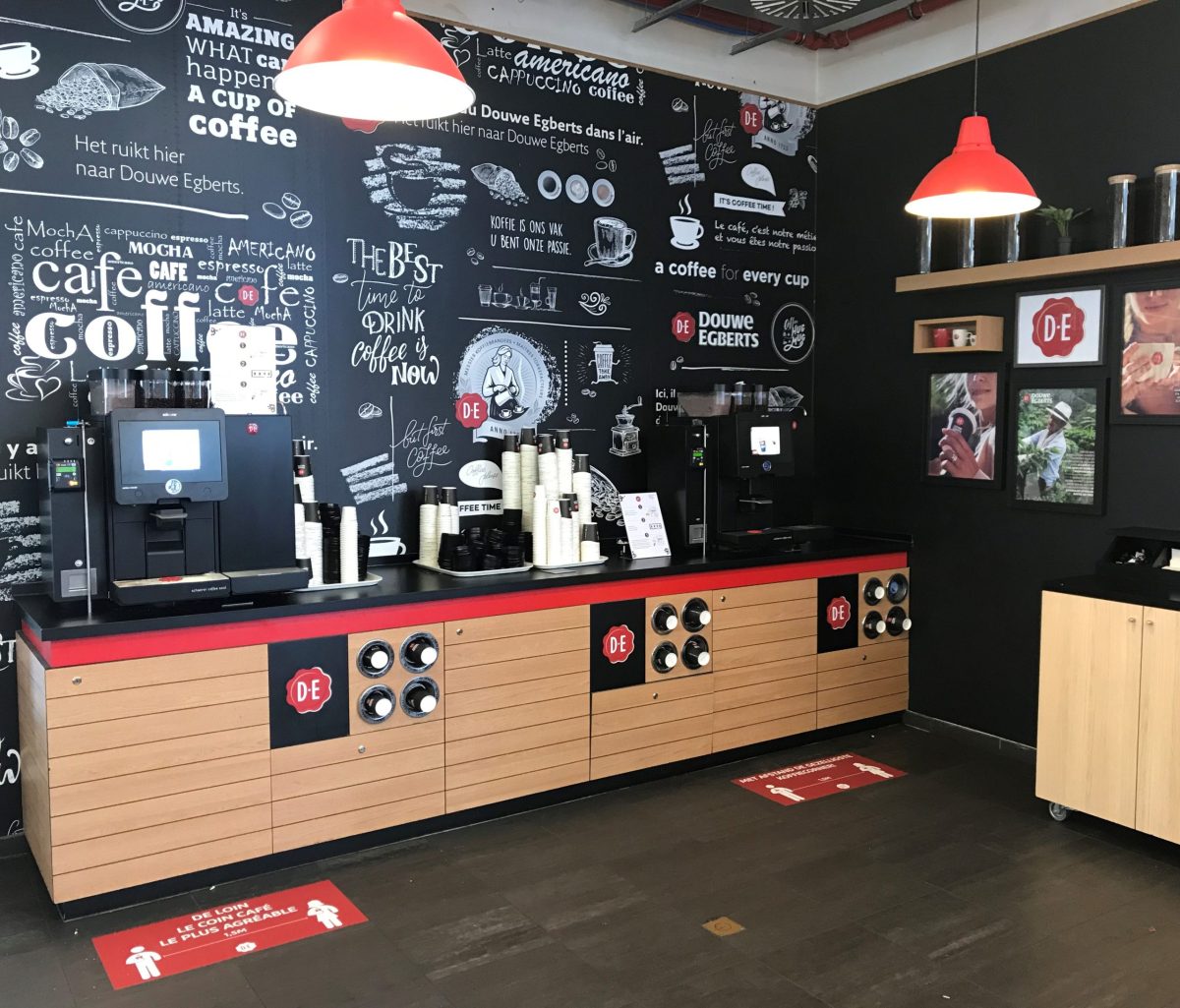 Douwe Egberts Coffee corner