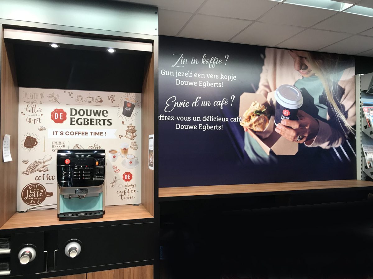 Douwe Egberts Coffee corner