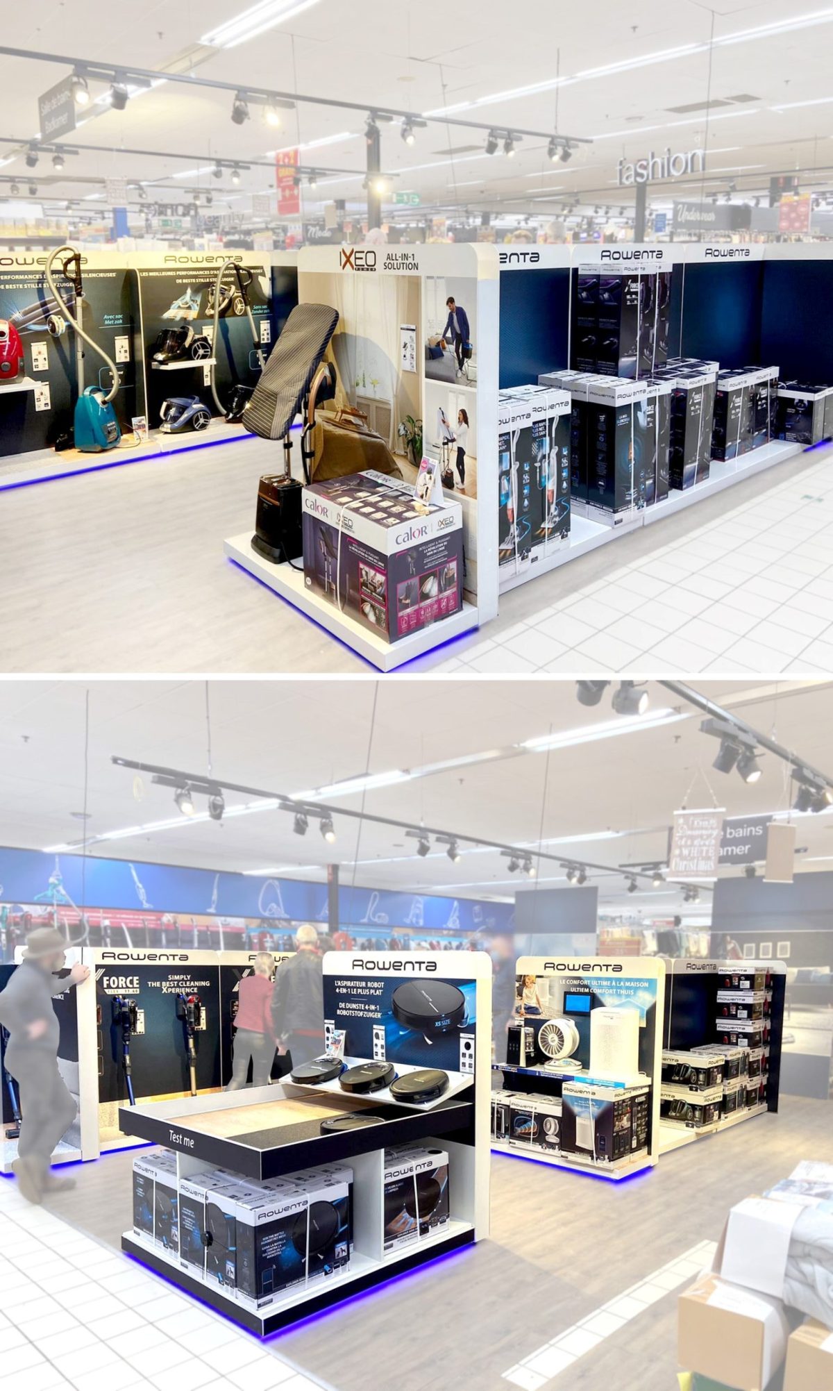 Shop-in-shop Rowenta (Groupe SEB)