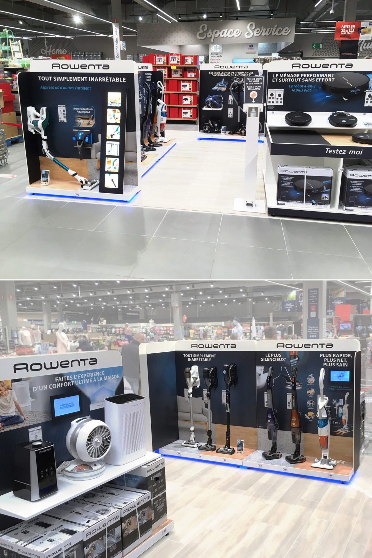 Shop-in-shop Rowenta (Groupe SEB)