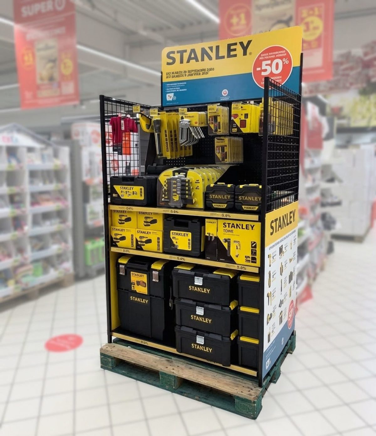 Présentoir de sol Jakala Stanley