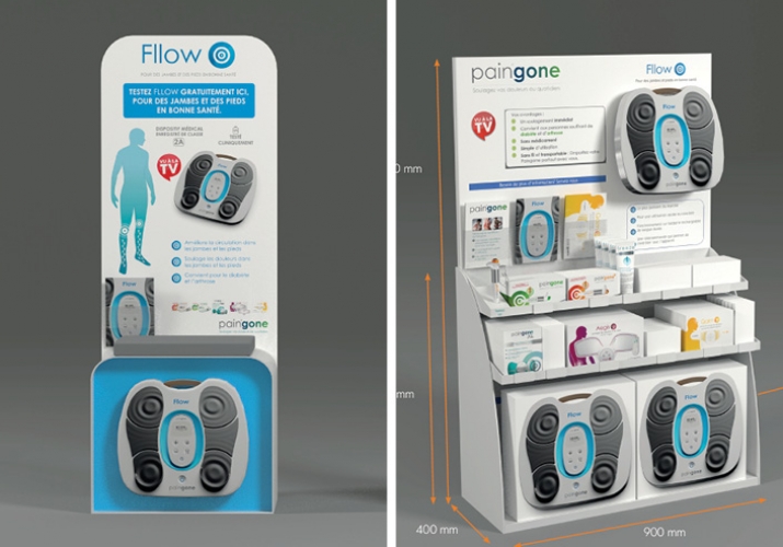 POP facilite le test du Fllow de Paingone en magasin