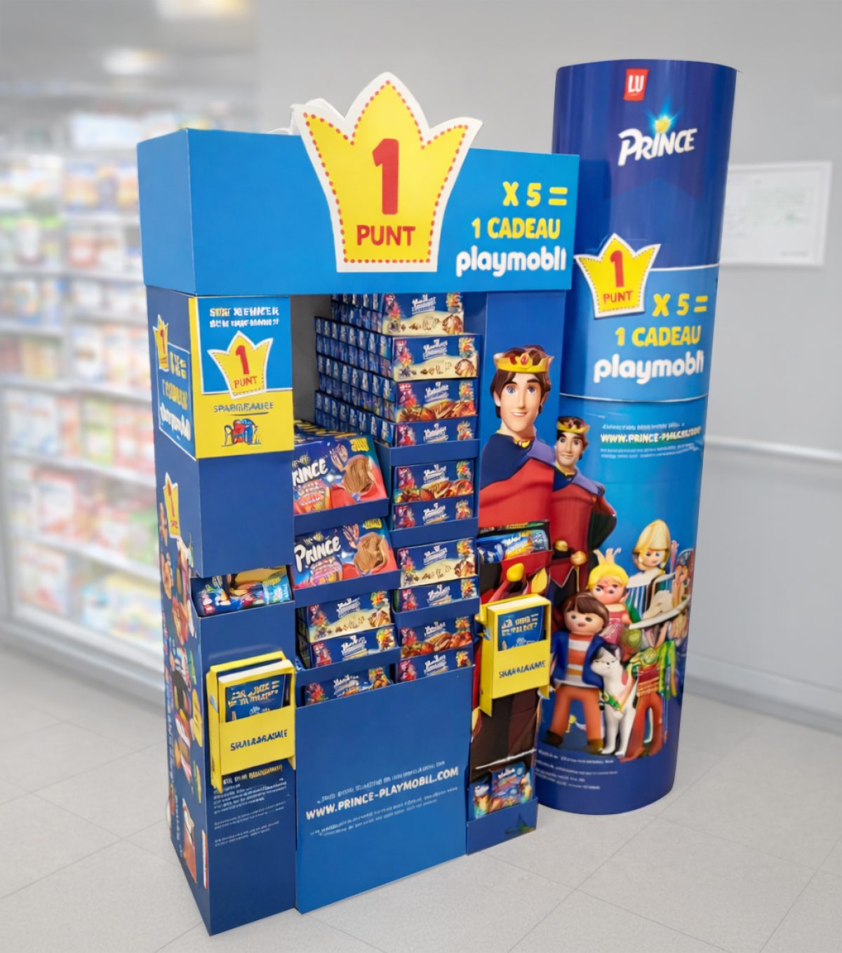 Présentoir de sol Prince LU (Mondelez)