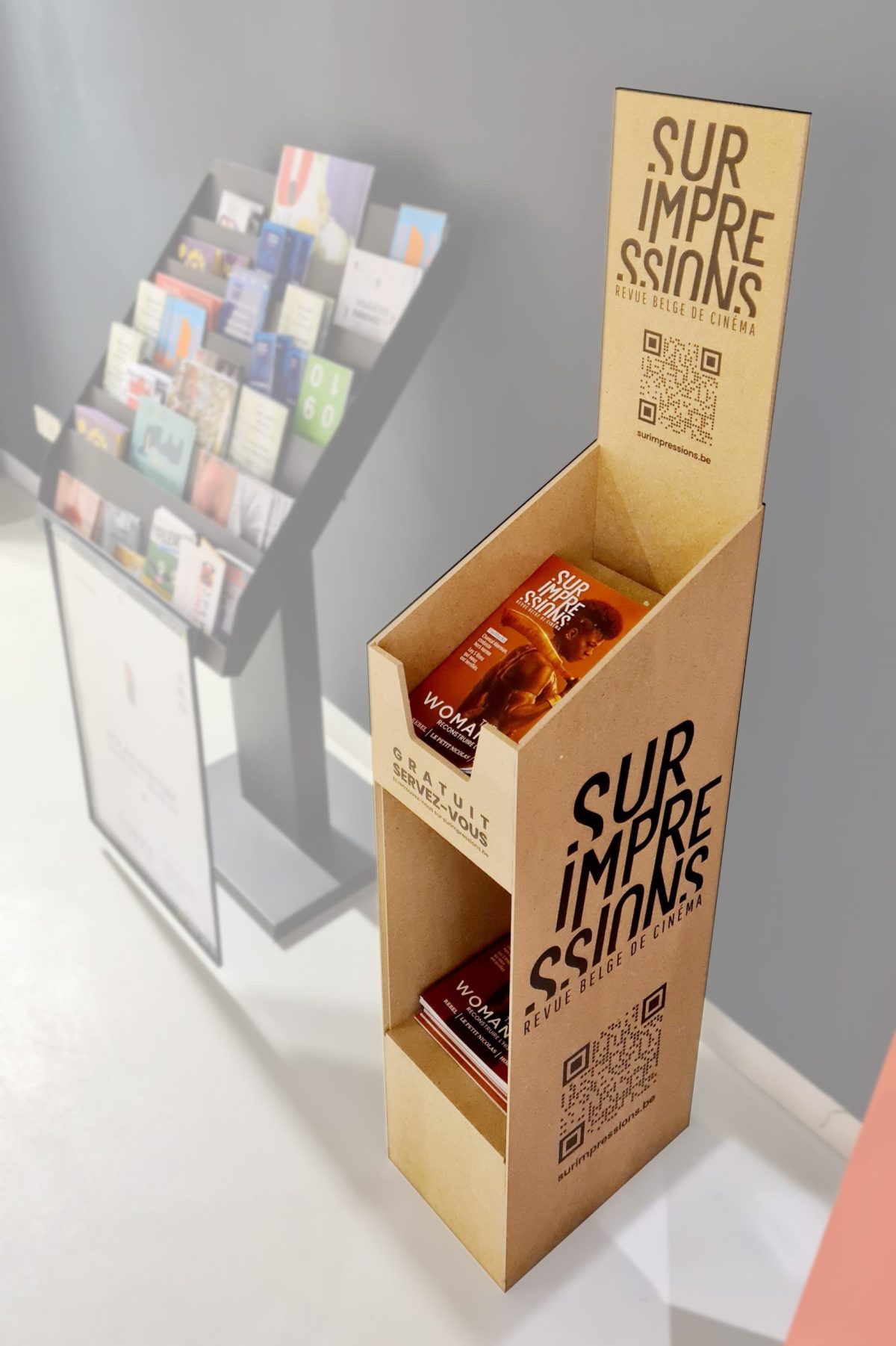 Présentoir Surimpressions