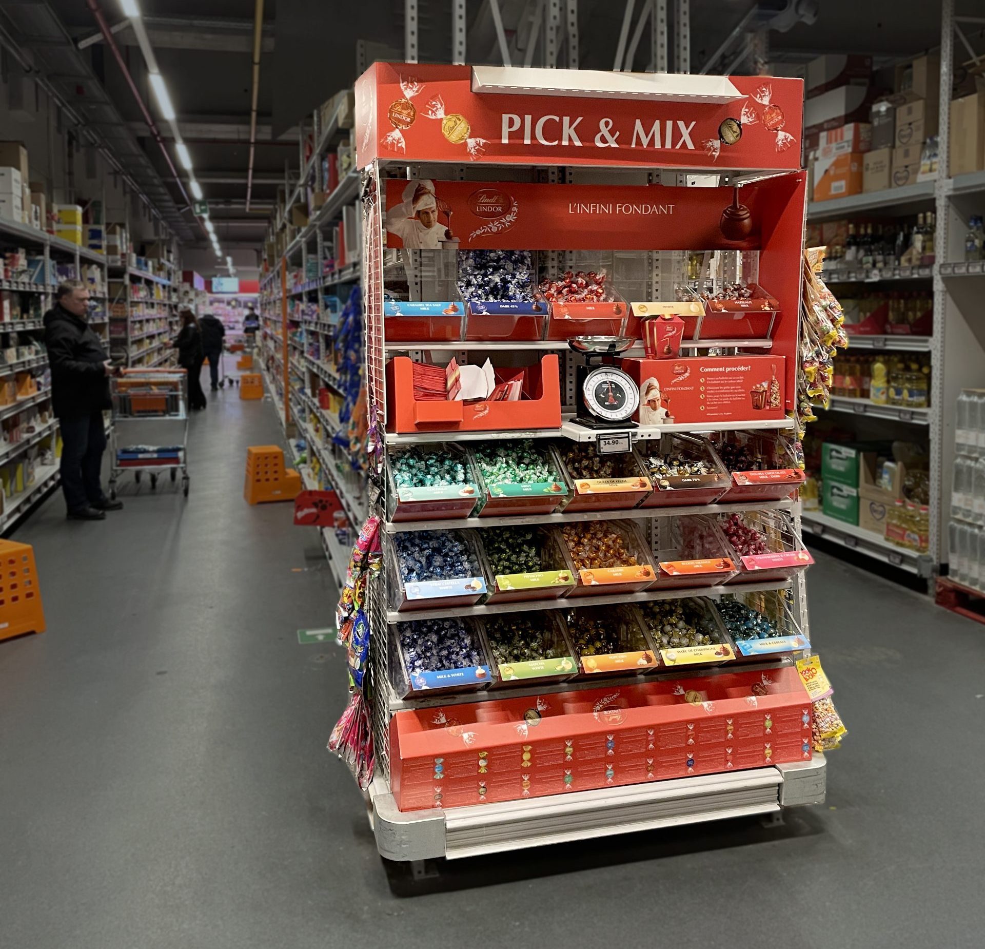 Lindt prend part au Pick & Mix chez Colruyt