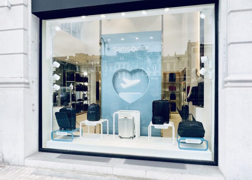 Samsonite and POP Solutions: a key partnership for innovative POS Displays