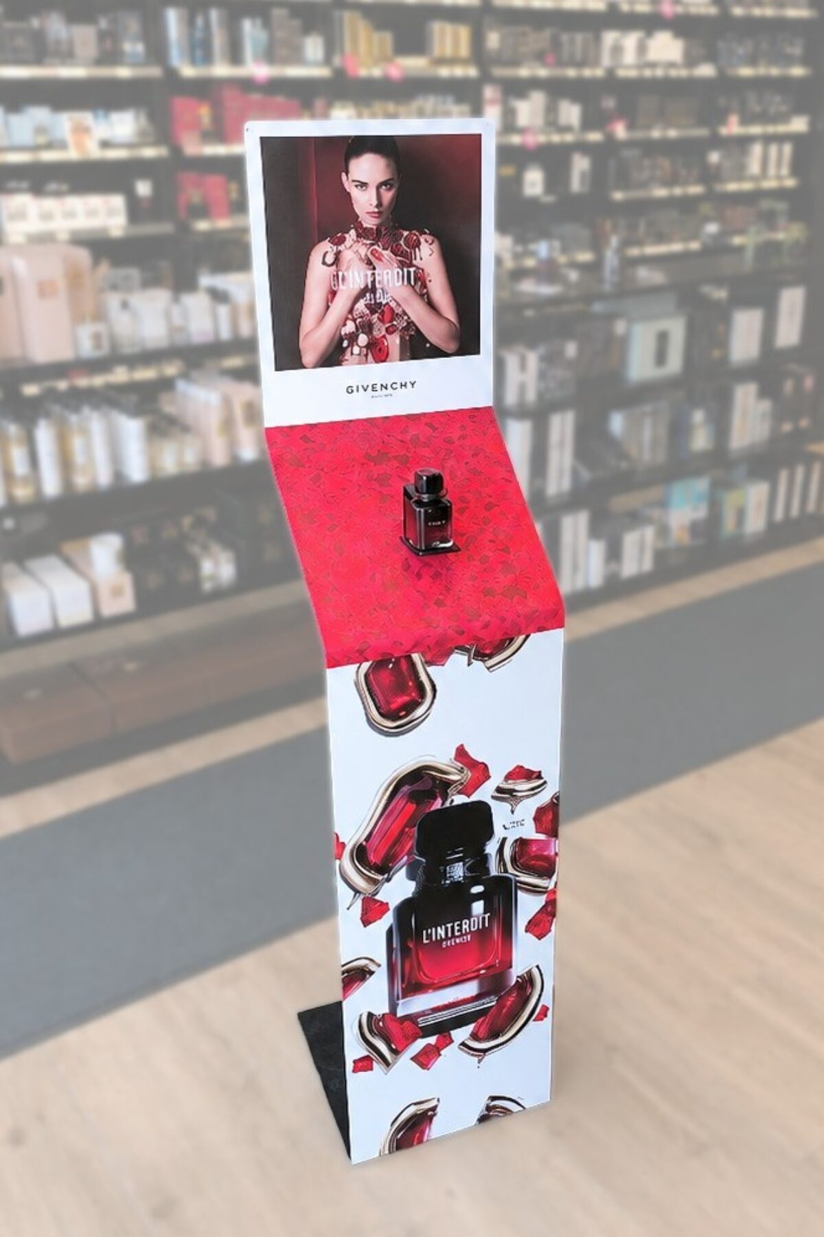 LVMH-vloerdisplay