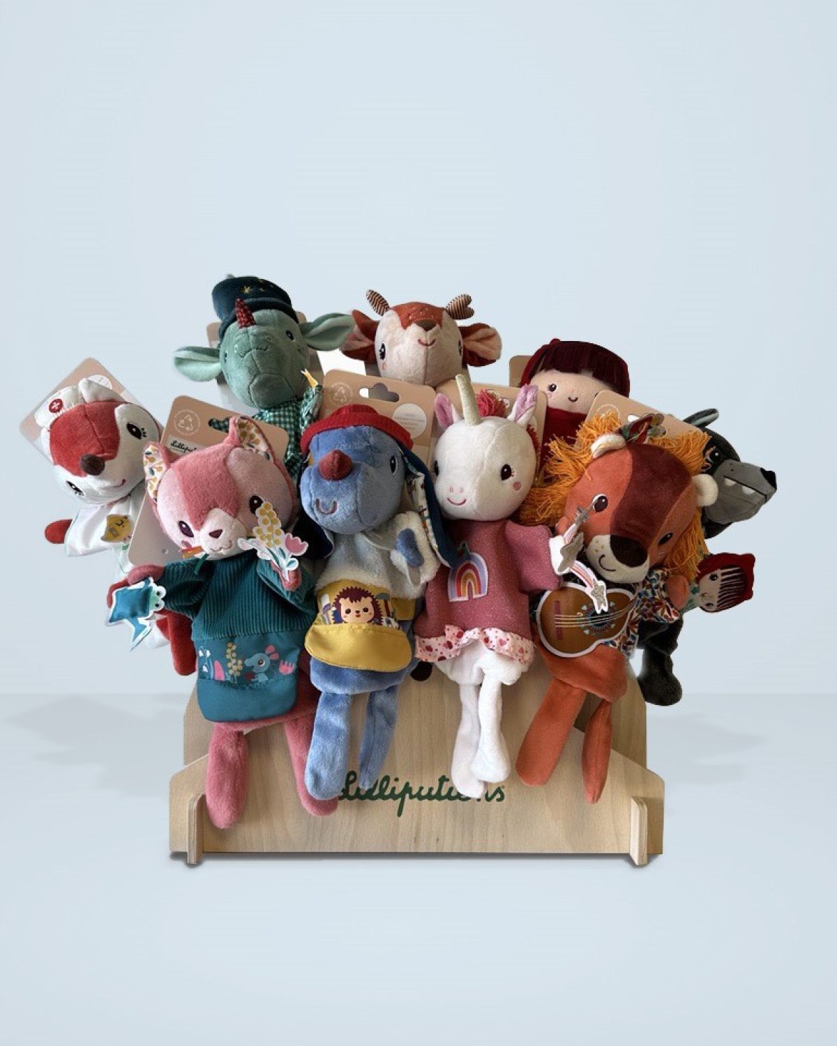 Lilliputiens-toonbank display (Juratoys)