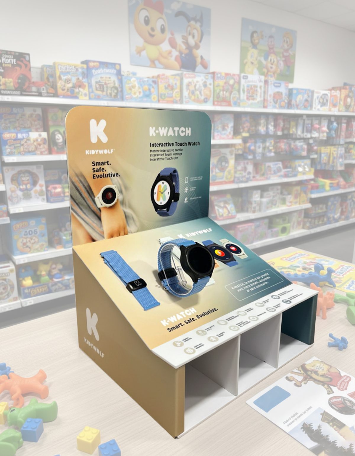 Présentoir de comptoir Kidywolf (Nespart)